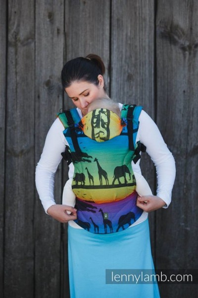 Lenny Lamb Rainbow Safari 2.0 Buckle Baby Carrier Canada