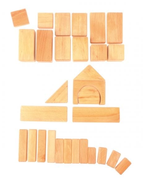Grimms Classic Building Blocks Natural Geometrical 30 Pieces Grimms Classic Building Blocks Natural Geometrical 30 Pieces Canada