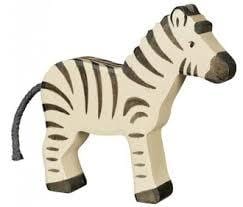 Holztiger Wooden Animal Figure Zebra Canada
