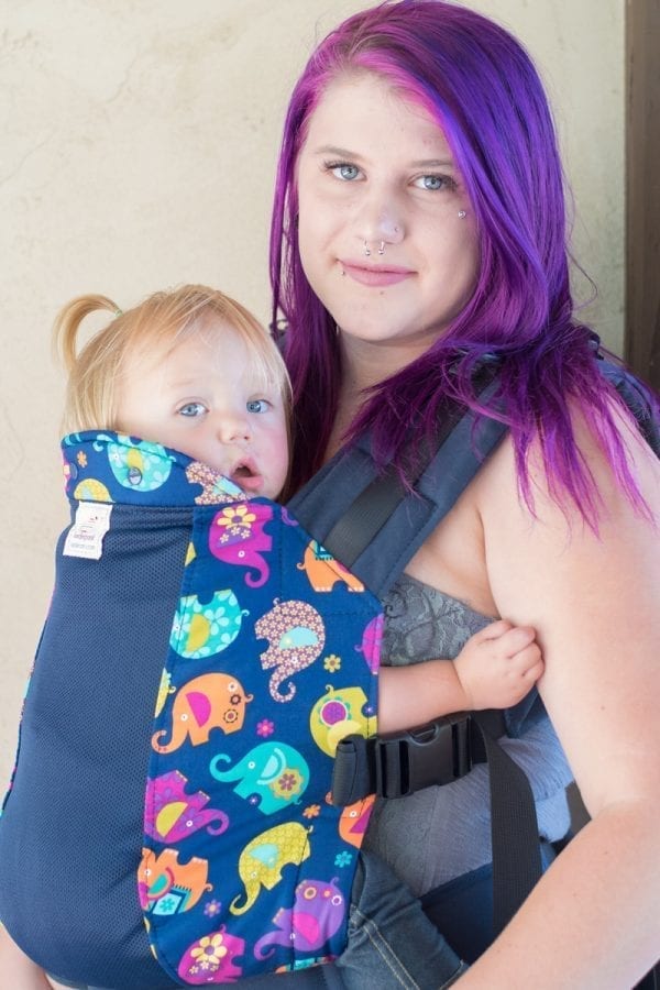 Kinderpack Kindercarry Carrier Elephant Romp With Koolnit Canada