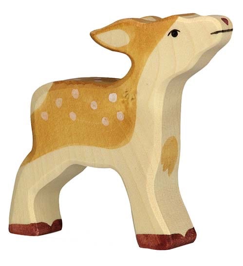 Holztiger Wooden Animal Figure Fawn Canada