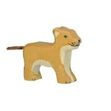 Holztiger Wooden Animal Figure Lion Cub Canada