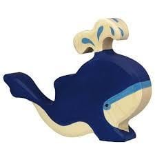 Holztiger Wooden Animal Blue Whale Canada