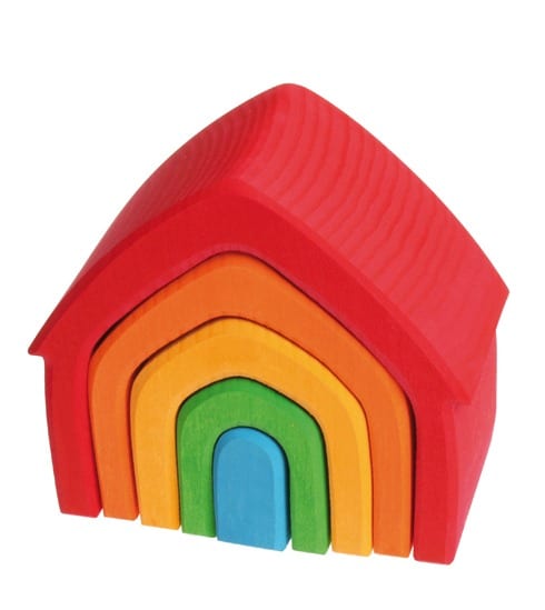 Grimm's Wooden Toy House Multi Coloured Canada