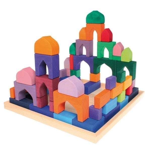 Grimm's Wooden Toy 1001 Nights Building Se