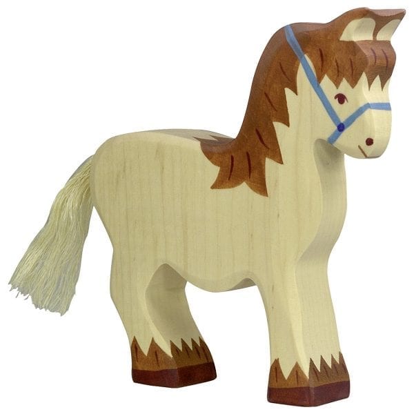 Holztiger Wooden Toy Cart Horse