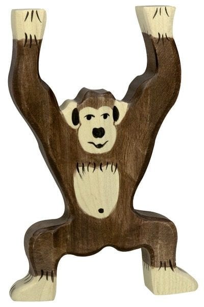 Holztiger Wooden Toy Chimpanzee Standing