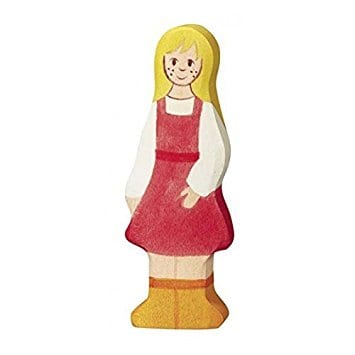 Holztiger Wooden Toy Figure Farmer Girl