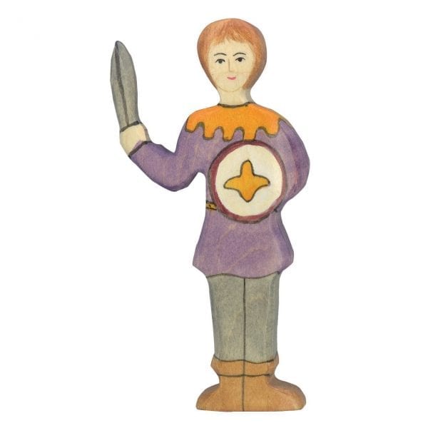 Holztiger Wooden Toy Knight Child Purple