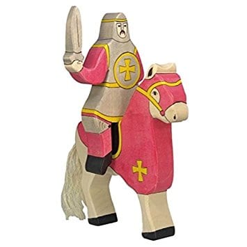 Holztiger Wooden Toy - Knight Red Rider (without horse)