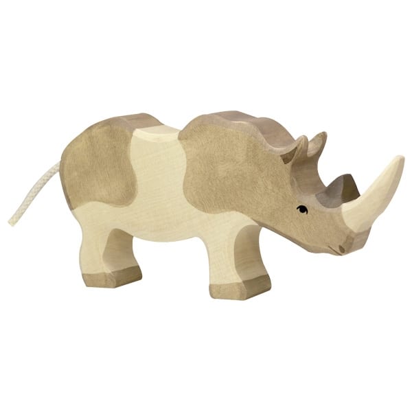 Holztiger Wooden Toy Rhinoceros