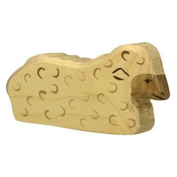 Holztiger Wooden Toy Sheep Lying