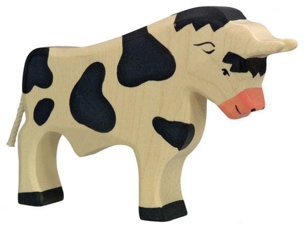 Holztiger Wooden Animal Toy Bull 80000