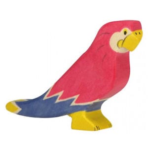 Holztiger Wooden Animal Toy Parrot 80178
