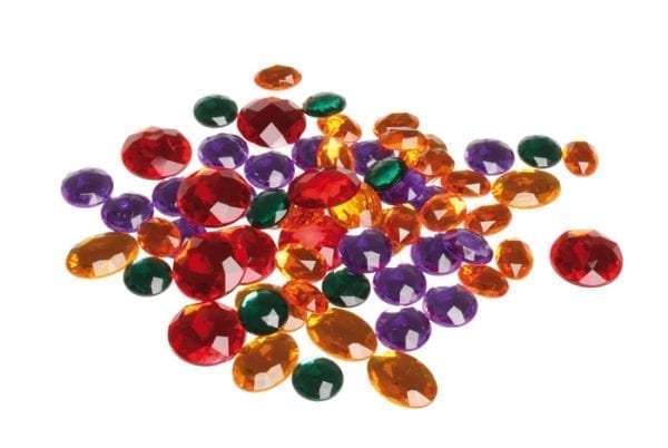 Grimm's Wooden Toys Acrylic Rhinestones for Sorting and Collecting