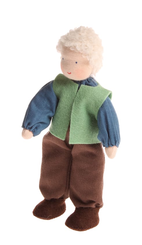 Grimm's Wooden Toy Doll Grandfather