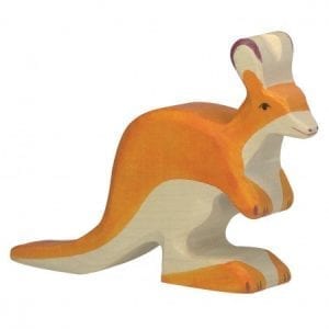Holztiger Wooden Toy Animal Figure Kangaroo Small 80194