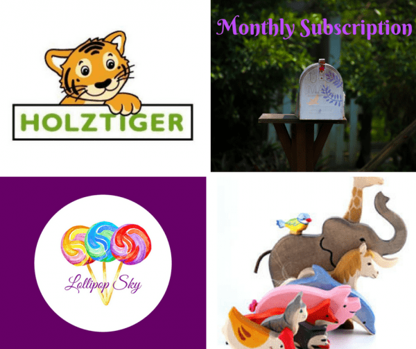 Holztiger Wooden Toys Monthly Subscription