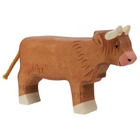 Holztiger Wooden Toy Highland Cattle 80056