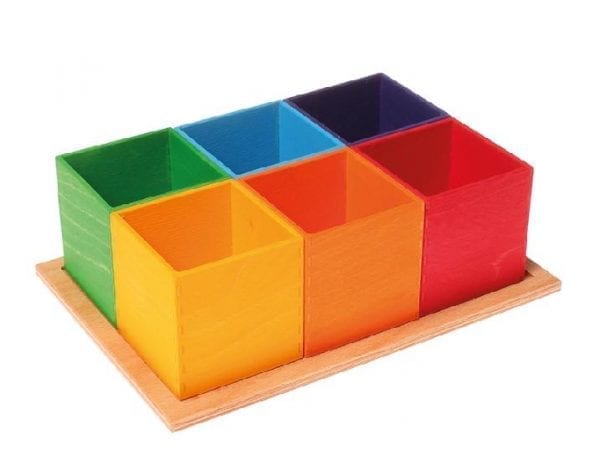 Grimm's Wooden Toy Sorting Helper Small