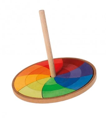 Grimm's Wooden Toy Spinning Top Goethe