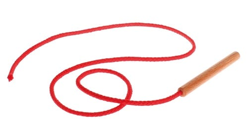 Grimm's Wooden Toy Thread Needle with String