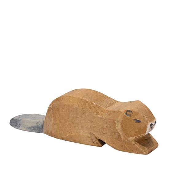 Ostheimer Wooden Toy Beaver Lying
