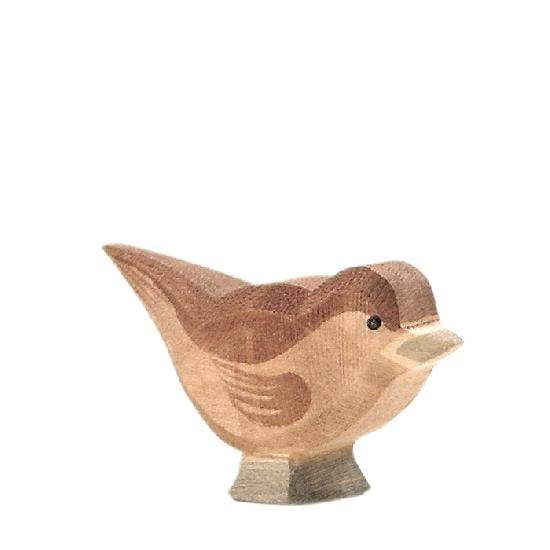 Ostheimer Wooden Toy Bird Sparrow