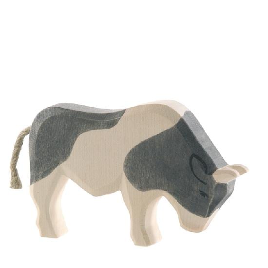 Ostheimer Wooden Toy Cow Ox Black & White