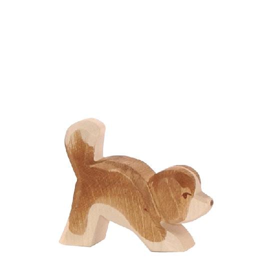 Ostheimer Wooden Toy Dog St. Bernard Small Head Down