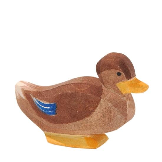 Ostheimer Wooden Toy Duck Sitting