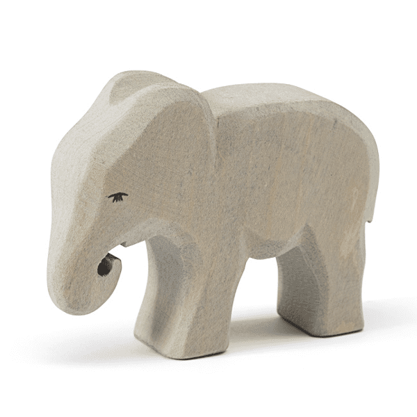 Ostheimer Wooden Toy Elephant Small Eating