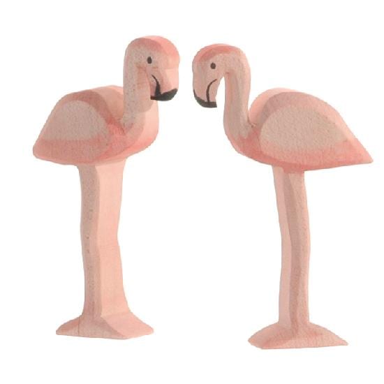 Ostheimer Wooden Toy Flamingo