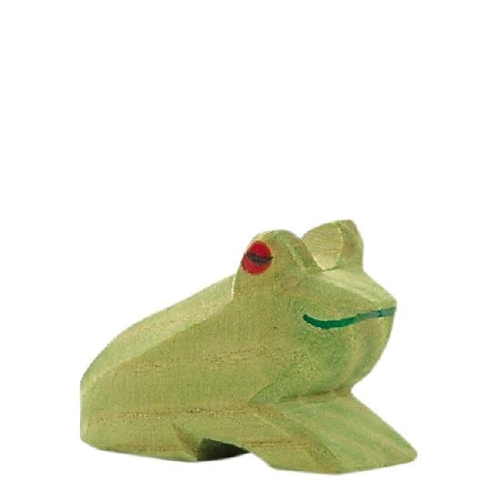Ostheimer Wooden Toy Frog Sitting