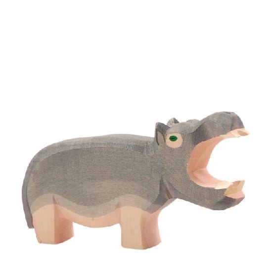Ostheimer Wooden Toy Hippopotamus Open Mouth