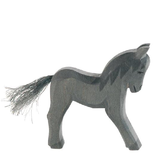 Ostheimer Wooden Toy Horse Colt Black