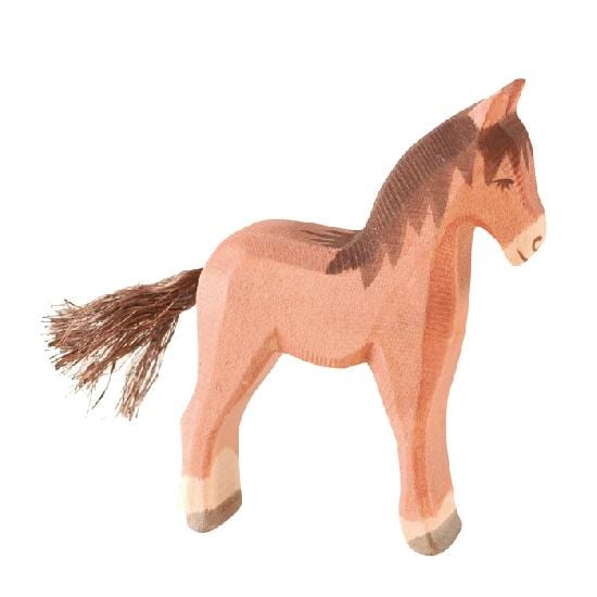 Ostheimer Wooden Toy Horse Colt Brown
