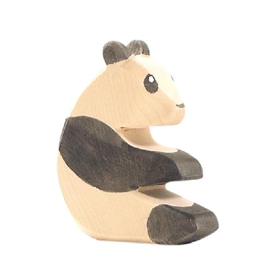 Ostheimer Wooden Toy Panda Bear Sitting