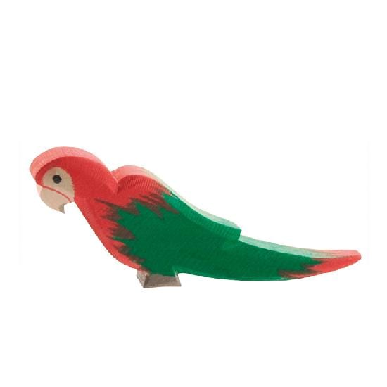 Ostheimer Wooden Toy Parrot Red