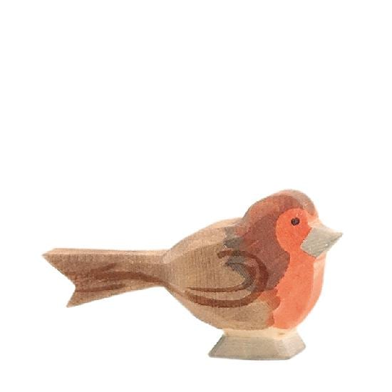 Ostheimer Wooden Toy Bird Robin