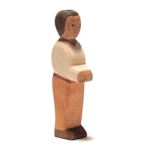 Ostheimer Wooden Toy Figure Father Dark Skin