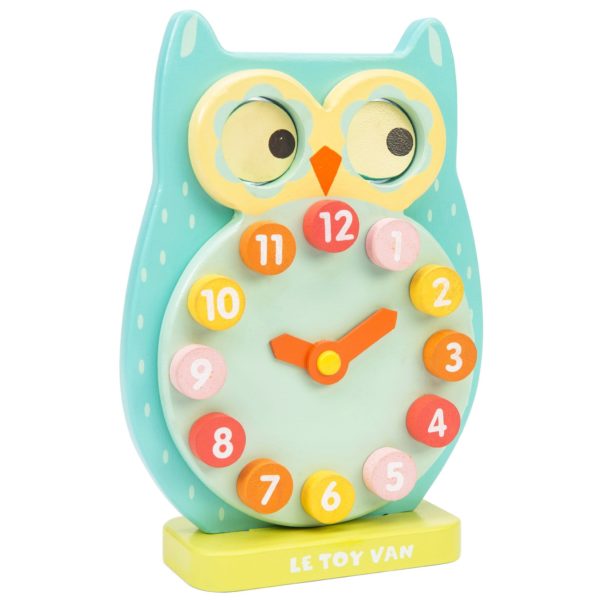 Le Toy Van Wooden Toy Blink Owl Clock