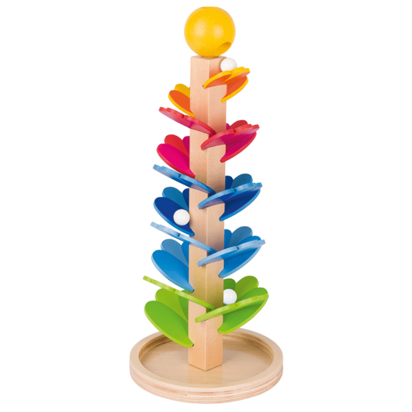 Goki Wooden Toys Pagoda Marble Game