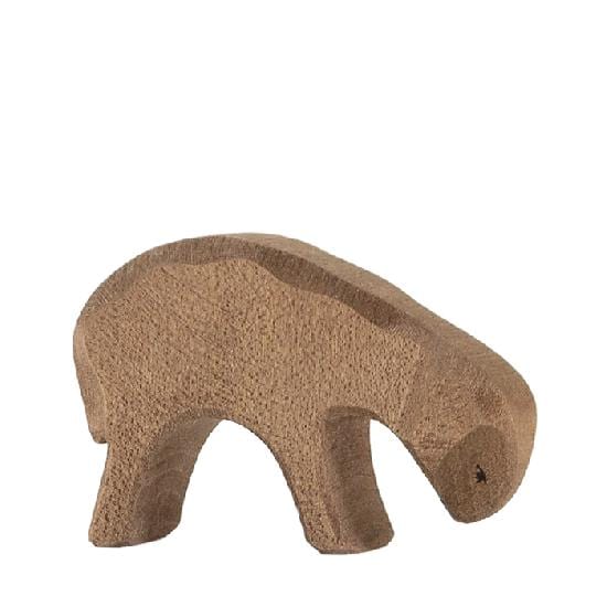 Ostheimer Wooden Toy Sheep Brown Eating