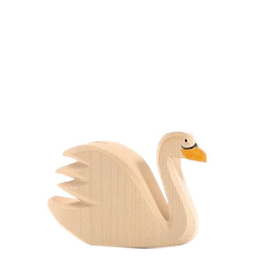 Ostheimer Wooden Toy Figure Swan