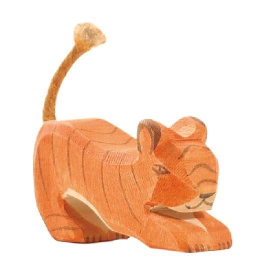 Ostheimer Wooden Toy Figure Tiger Small Lurking