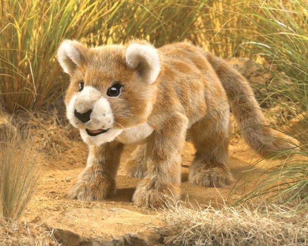 Folkmanis Puppet African Lion Cub