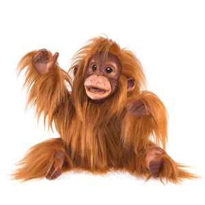 Folkmanis Puppets Baby Orangutan