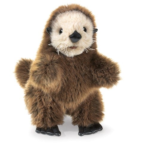 Folkmanis Puppet Baby Sea Otter
