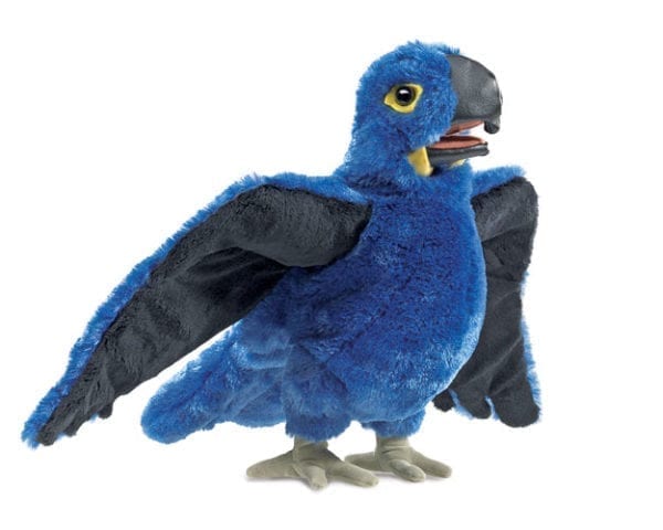 Folkmanis Puppets Blue Macaw Parrot